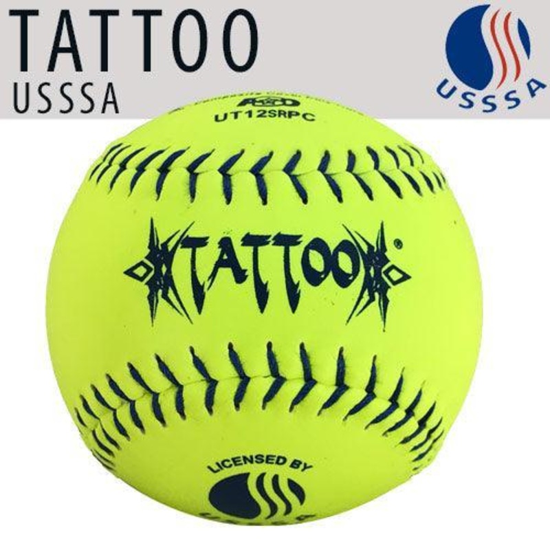 AD Starr USSSA Senior Tattoo 12 Slowpitch Softballs – UT12SR2PC