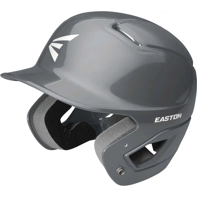 Easton Alpha Solid Batting Helmet – Charcoal