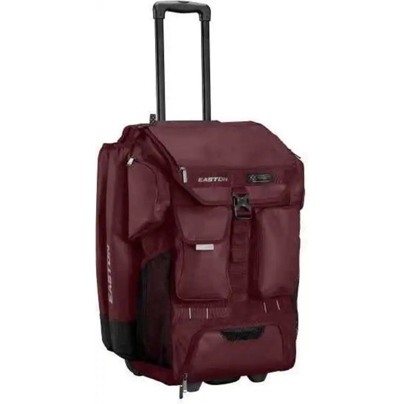 Easton Five Tool Phenom Wheeled Bag – Maroon