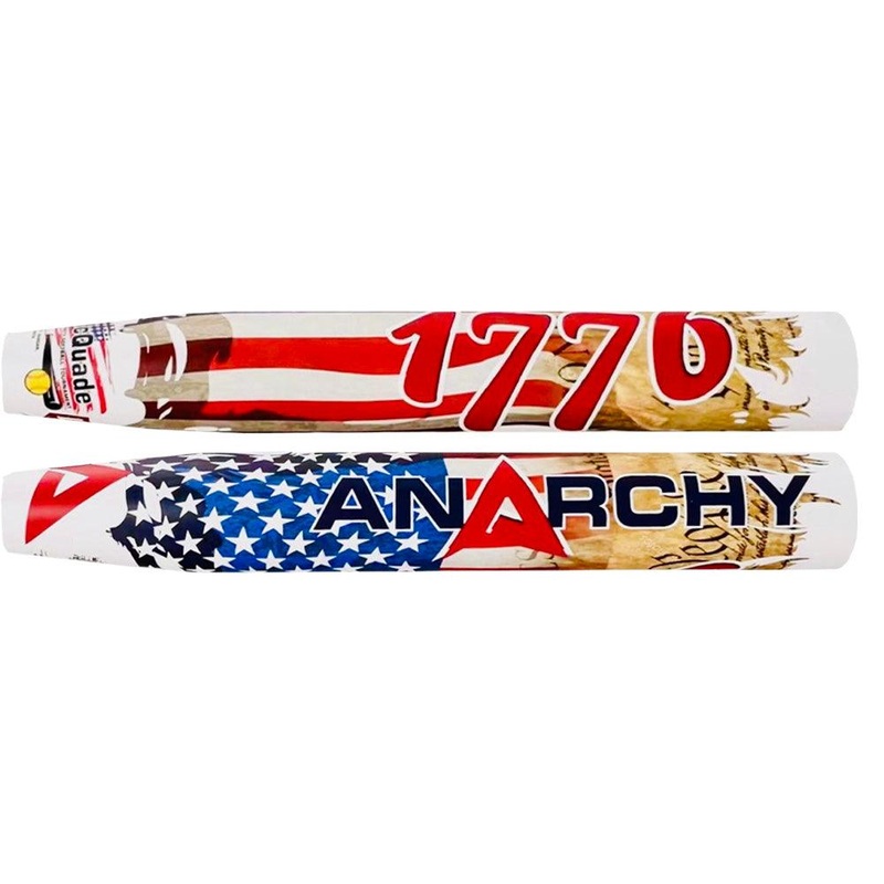 2023 Anarchy 1776 12 Barrel 2 Piece .5oz End Load USA/ASA Slowpitch Softball Bat A23A1776212-2 – NO WARRANTY