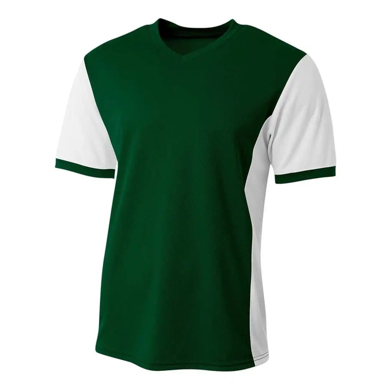 A4 N3017 Premier Soccer Jersey – Forest White
