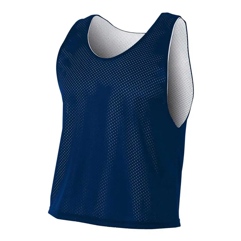 A4 NB2274 Youth Lacrosse Reversible Practice Jersey – Navy White