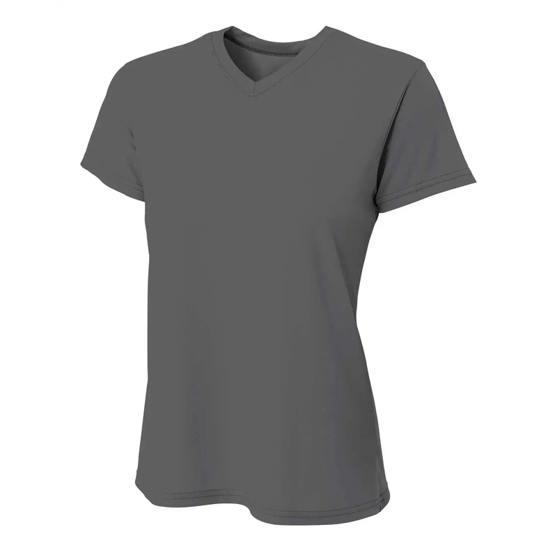 A4 NW3402 Sprint Short Sleeve Women’s Tee – Graphite