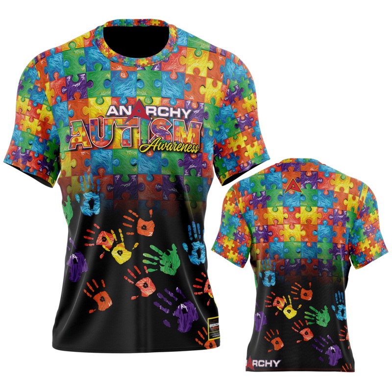 Anarchy Bat Company Short Sleeve Shirt – Autism Awareness