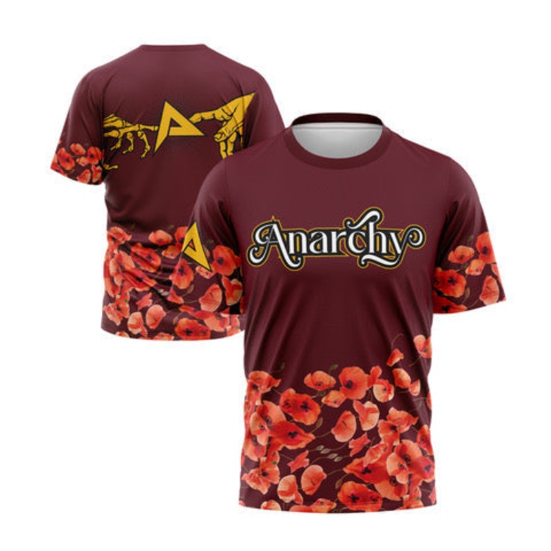 Anarchy Bat Company Short Sleeve Shirt – Floral