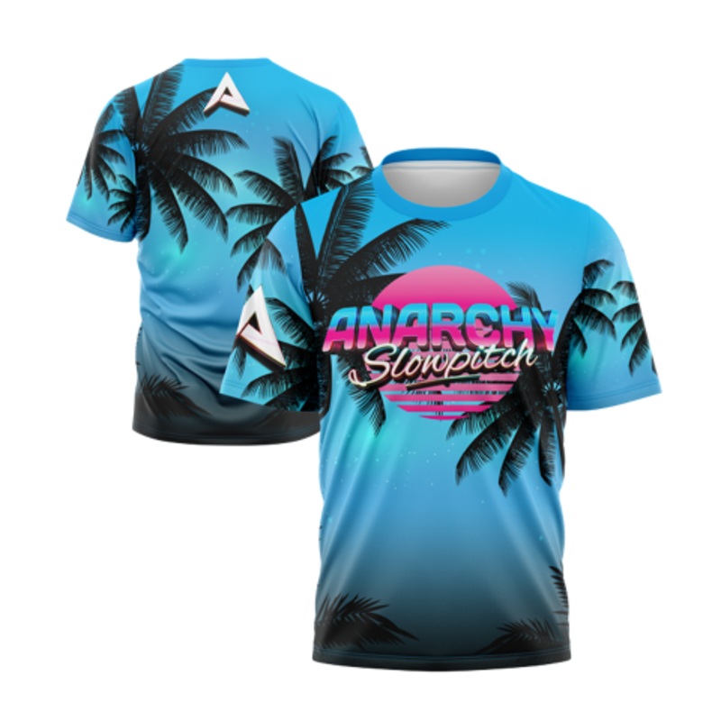 Anarchy Bat Company Short Sleeve Shirt – Miami Nights