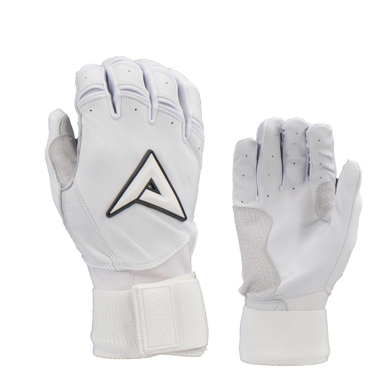 Anarchy Grindstone Long Cuff Batting Glove – Whiteout – Black