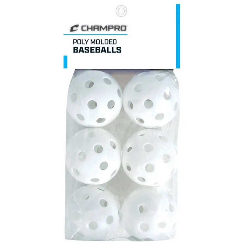 Champro CBB-51C Poly Baseballs6 Pack