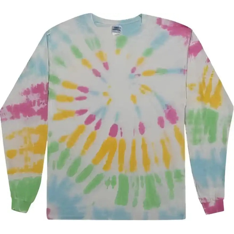 Colortone 2000Y Youth Tie-Dyed Long Sleeve T-Shirt – Yosemite