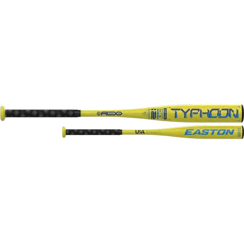 Easton 2026 Typhoon (-12) USA Approved Bat EUS6TY12 – Black Yelllow