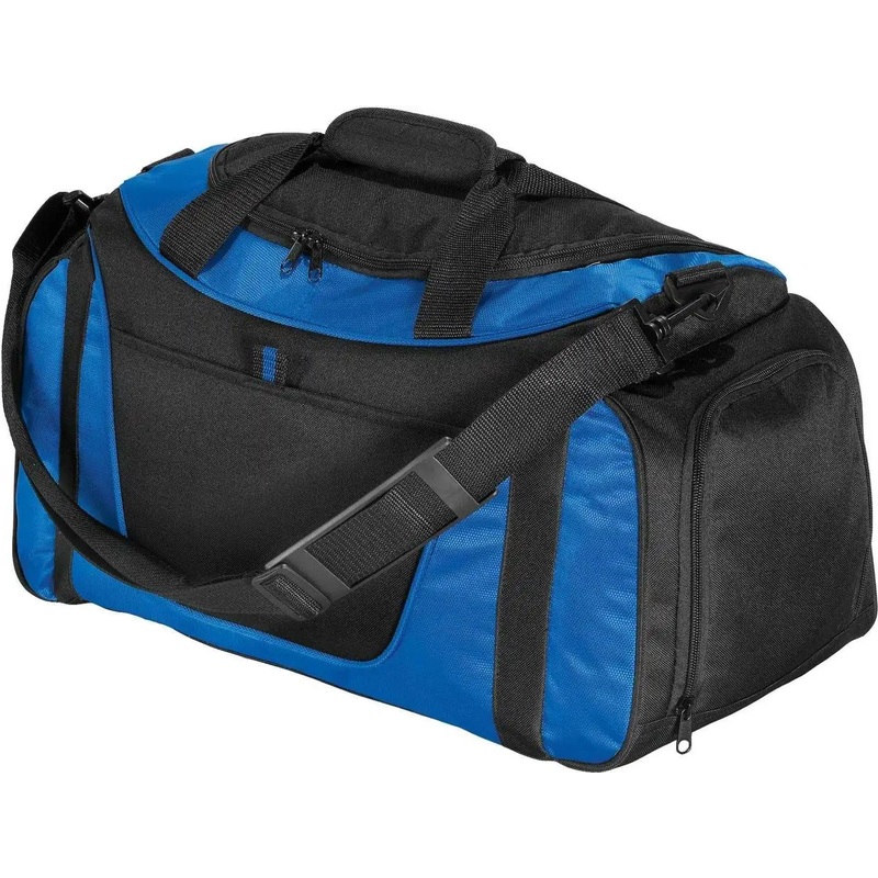 Port Authority BG1040 Small Two-Tone Duffel – Royal Black