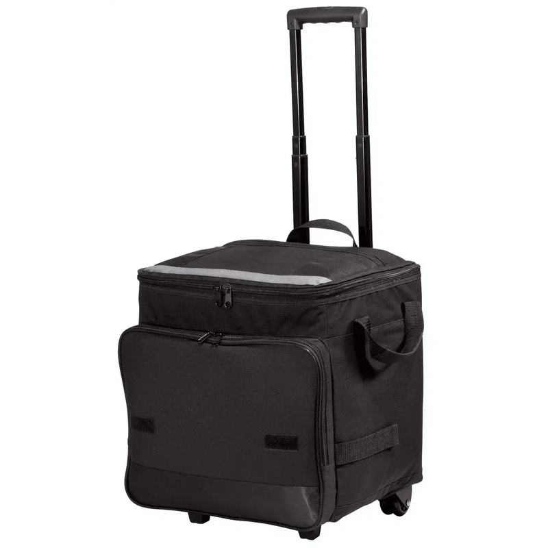 Port Authority BG119 Rolling Cooler – Black