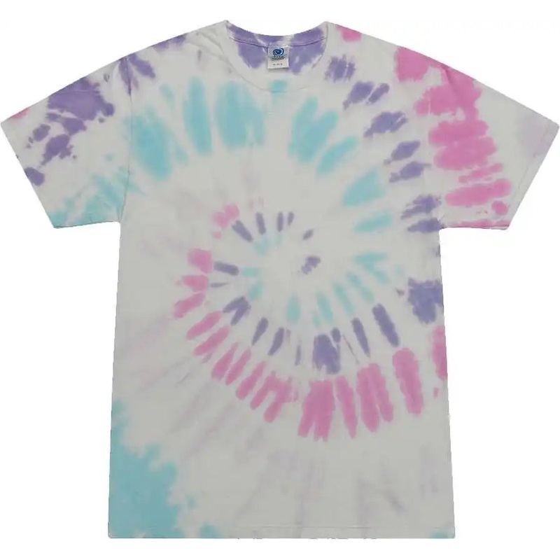 Colortone 1000Y Youth Multi-Color Tie-Dyed T-Shirt – Aurora