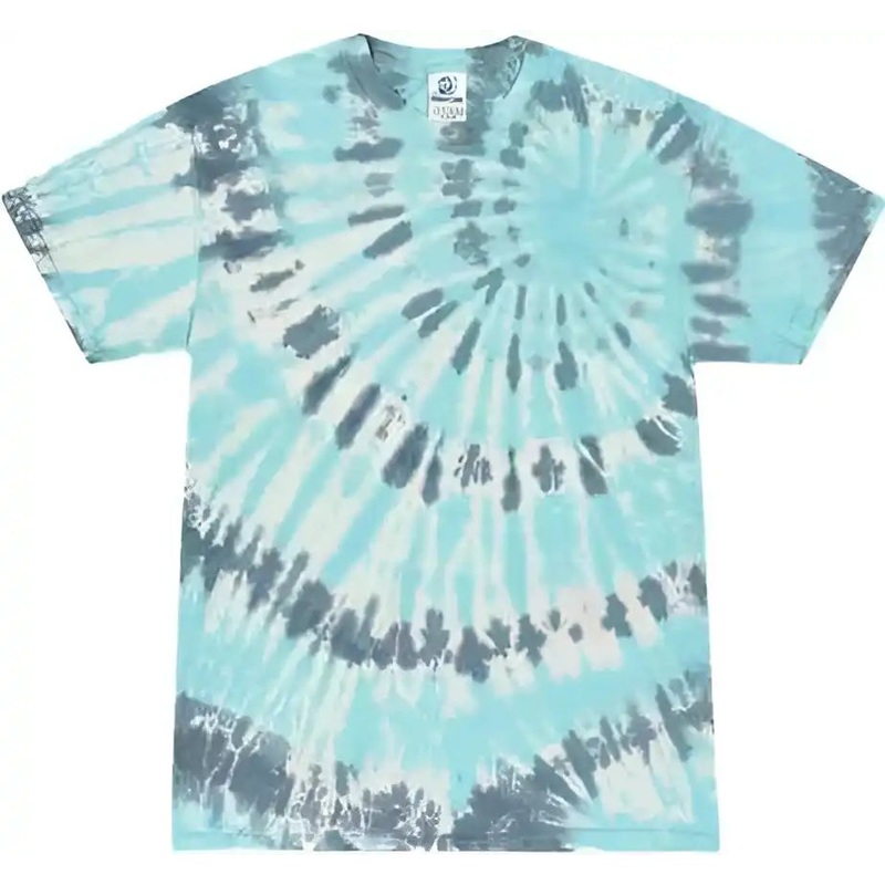 Colortone 1000Y Youth Multi-Color Tie-Dyed T-Shirt – Coral Reef