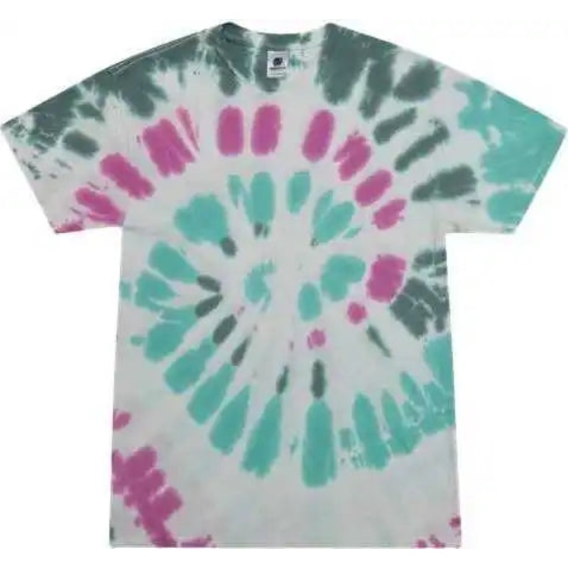 Colortone 1000Y Youth Multi-Color Tie-Dyed T-Shirt – Everglades