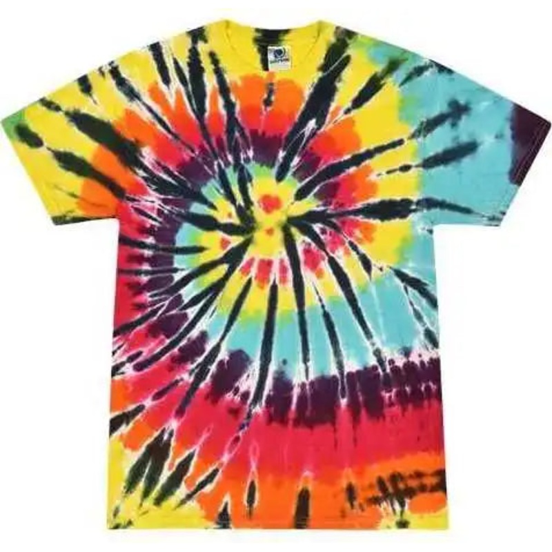 Colortone 1000Y Youth Multi-Color Tie-Dyed T-Shirt – Lava Lamp