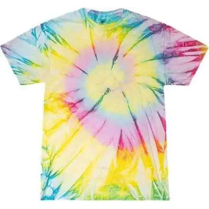 Colortone 1000Y Youth Multi-Color Tie-Dyed T-Shirt – Lollypop