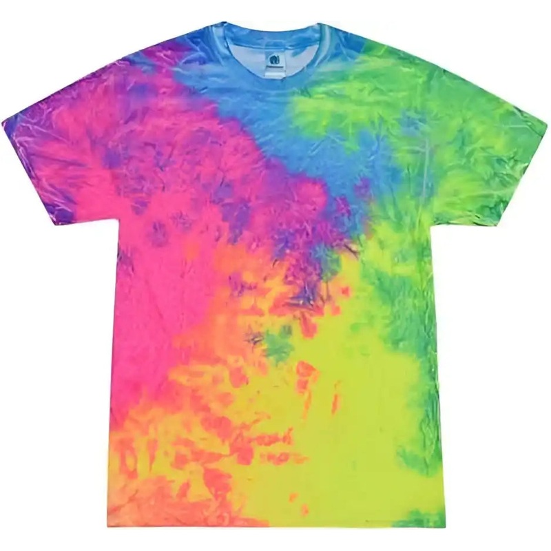 Colortone 1000Y Youth Multi-Color Tie-Dyed T-Shirt – Quest
