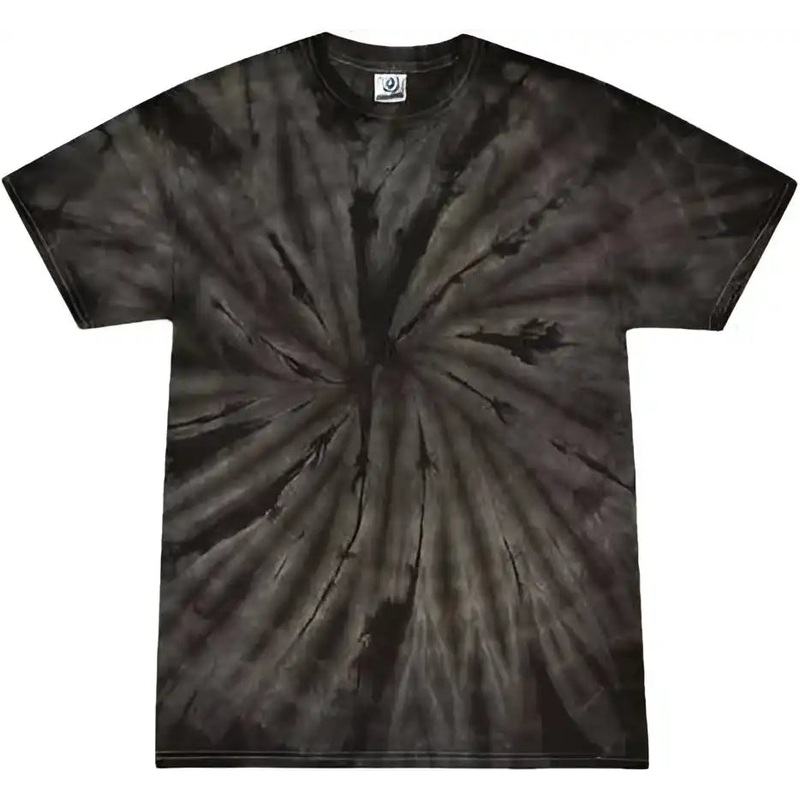 Colortone 1000Y Youth Multi-Color Tie-Dyed T-Shirt – Spider Burgundy