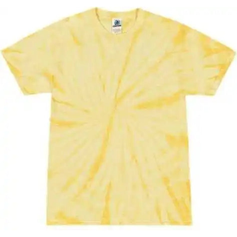 Colortone 1000Y Youth Multi-Color Tie-Dyed T-Shirt – Spider Dandelion