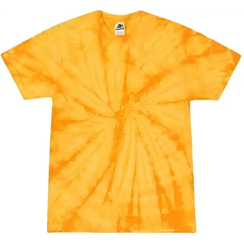 Colortone 1000Y Youth Multi-Color Tie-Dyed T-Shirt – Spider Gold