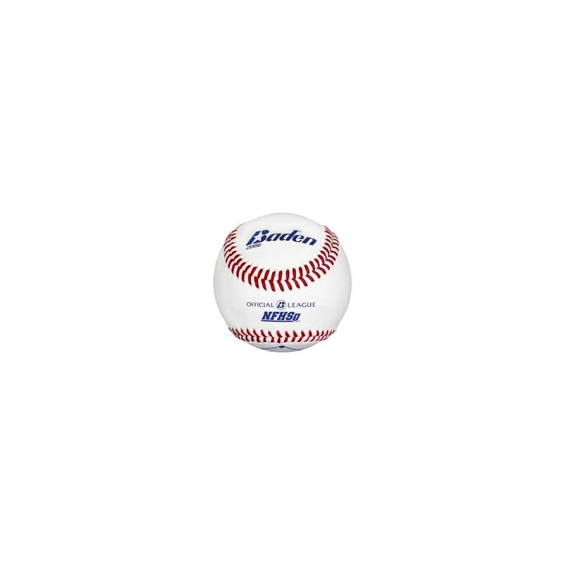 Officiele Leren High School Honkbal – 2BBG – Wedstrijdbal (Wit)