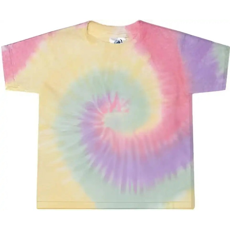 Colortone 1160 Toddler Tie-Dyed T-Shirt – Zen Rainbow