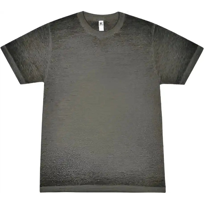 Colortone 1350 Acid Wash Burnout T-Shirt – Twilight Black
