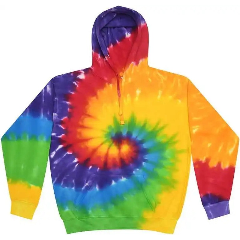 Colortone 8777 Tie-Dyed Hooded Sweatshirt – Prism