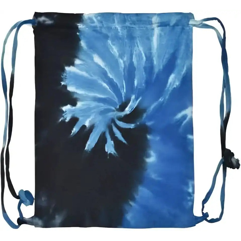 Colortone 9500 Tie-Dyed Drawstring Backpack – Blue Ocean