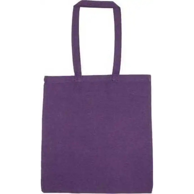 Liberty Bags 8505R Lightweight Recycled Canvas Tote Bag with Extended Handle – Plum