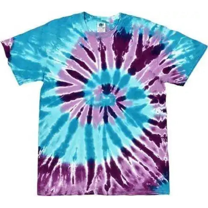 Colortone 1000Y Youth Multi-Color Tie-Dyed T-Shirt – Barbados