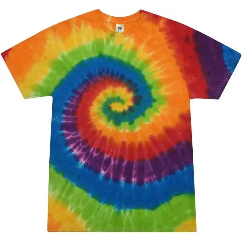 Colortone 1000Y Youth Multi-Color Tie-Dyed T-Shirt – Prism