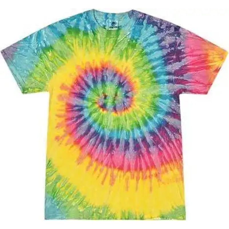 Colortone 1000Y Youth Multi-Color Tie-Dyed T-Shirt – Saturn