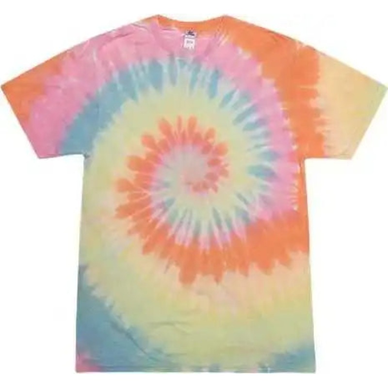 Colortone 1090 Festival Tie-Dyed T-Shirt – Pastel