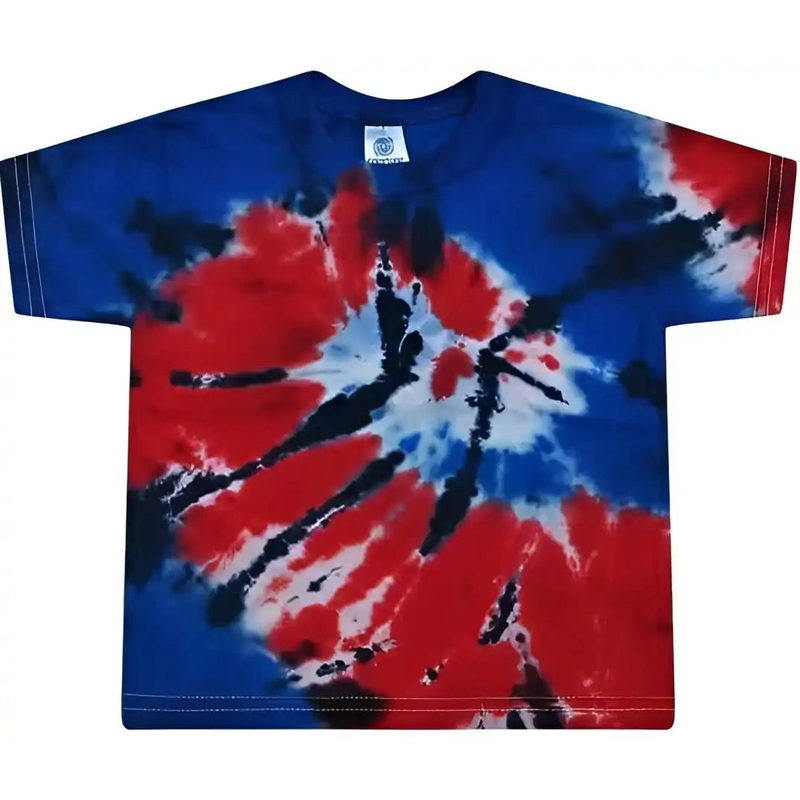 Colortone 1160 Toddler Tie-Dyed T-Shirt – Prism
