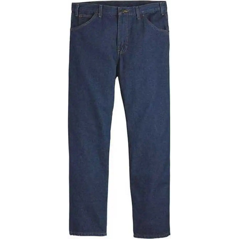 Dickies CR39 Industrial Relaxed Fit Jeans – Rinsed Indigo Blue – 32I