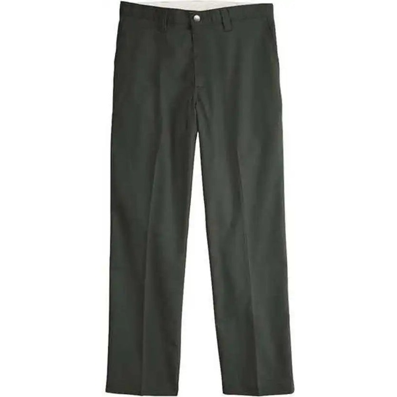 Dickies LP22ODD Premium Industrial Multi-Use Pocket Pants – Odd Sizes – Olive Green – 37 Unhemmed