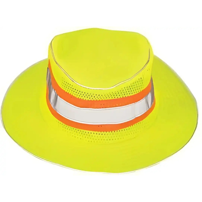 Kishigo 2822-2825 Full Brim Safari Hat – Lime