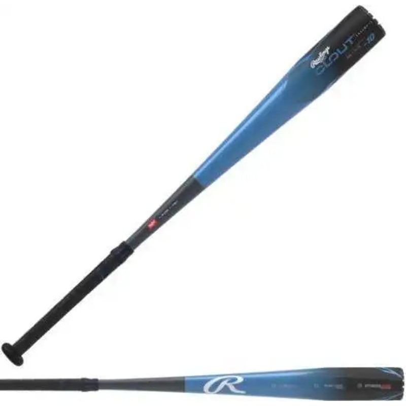 Rawlings 2023 Clout (-10) USSSA Bat RUT3C10 – Black Blue