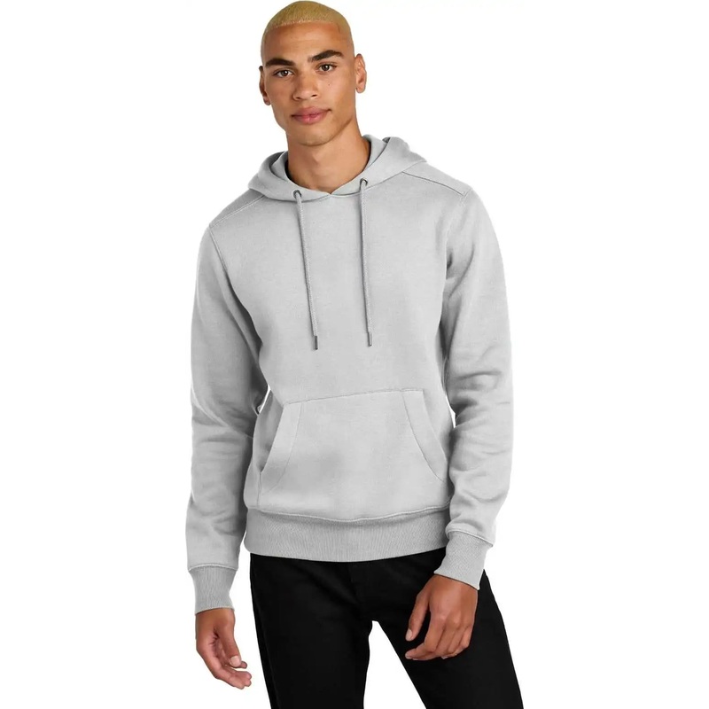 District DT1101 Perfect Weight Fleece Hoodie – Ash
