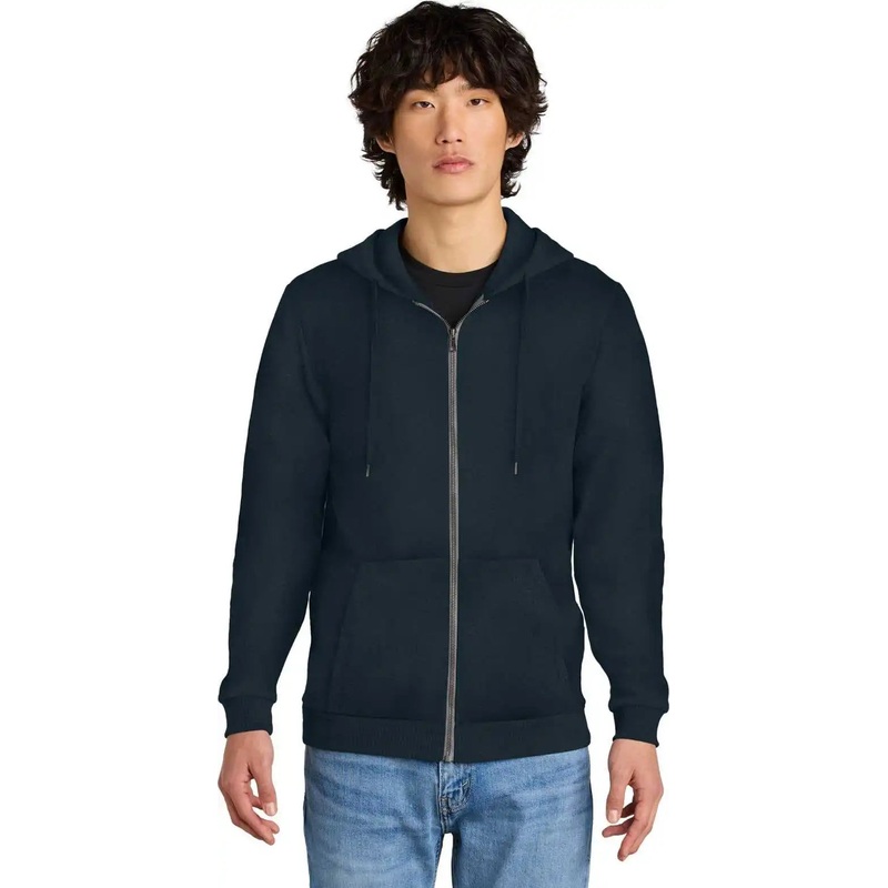District DT1300 Perfect Tri Fleece Pullover Hoodie – New Navy