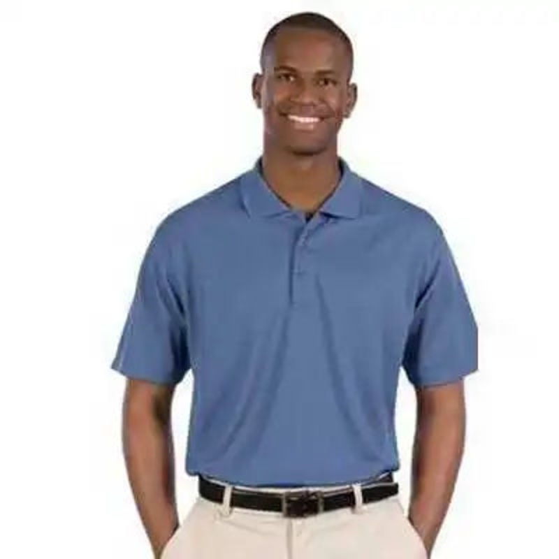 OTTO 601-104 Men’s 5.0 oz. Cool Comfort Mesh Sport Shirts – Blueberry