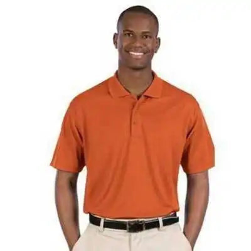OTTO 601-104 Men’s 5.0 oz. Cool Comfort Mesh Sport Shirts – Burnt Orange