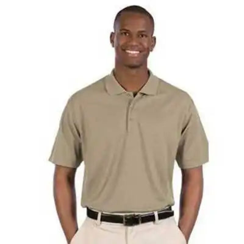 OTTO 601-104 Men’s 5.0 oz. Cool Comfort Mesh Sport Shirts – Khaki