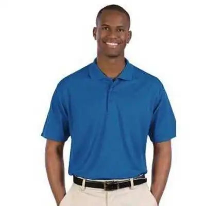 OTTO 601-104 Men’s 5.0 oz. Cool Comfort Mesh Sport Shirts – Light Royal