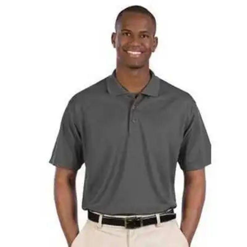 OTTO 601-104 Men’s 5.0 oz. Cool Comfort Mesh Sport Shirts – Steel Gray