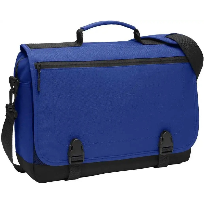 Port Authority BG304 Messenger Briefcase – Twilight Blue