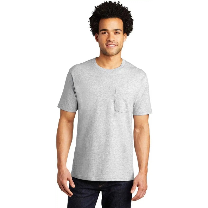 Port & Company PC600P Bouncer Pocket Tee – Ash