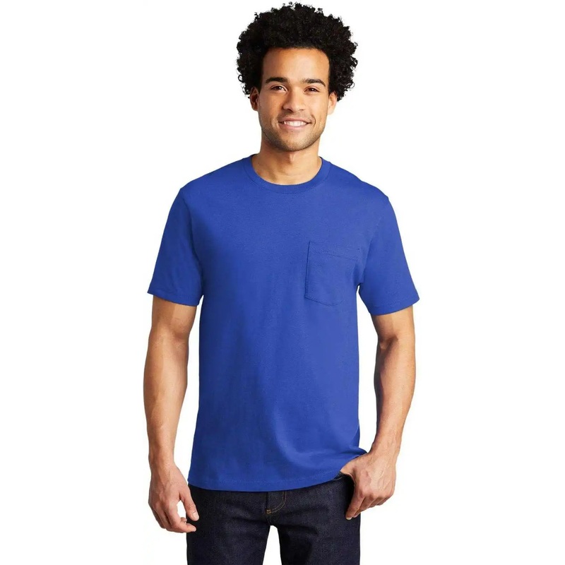 Port & Company PC600P Bouncer Pocket Tee – True Royal